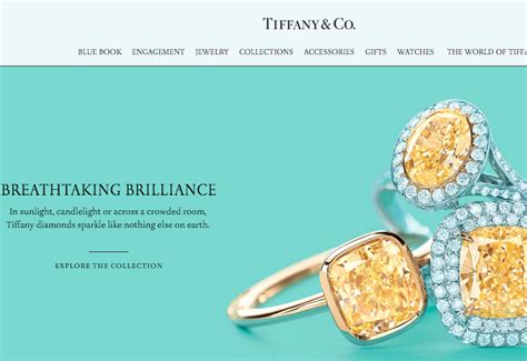 tiffany and co official|tiffany collections website.